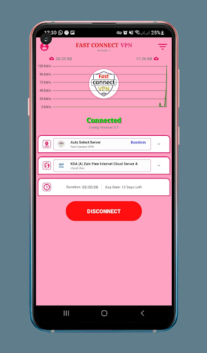 Fast Connect VPN स्क्रीनशॉट 2