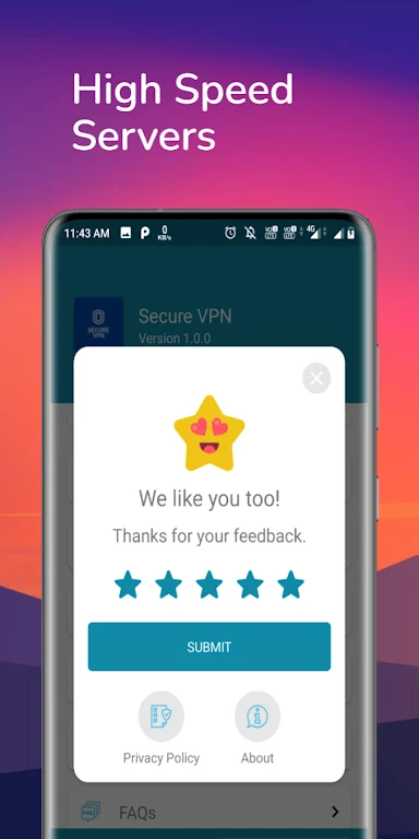 Secure VPN Proxy Ảnh chụp màn hình 2