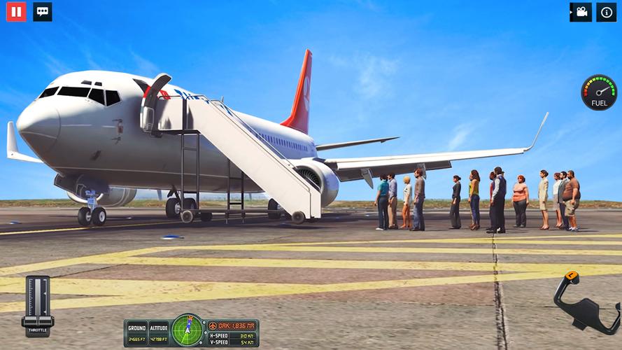 Airbus Simulator Airplane Game应用截图第0张