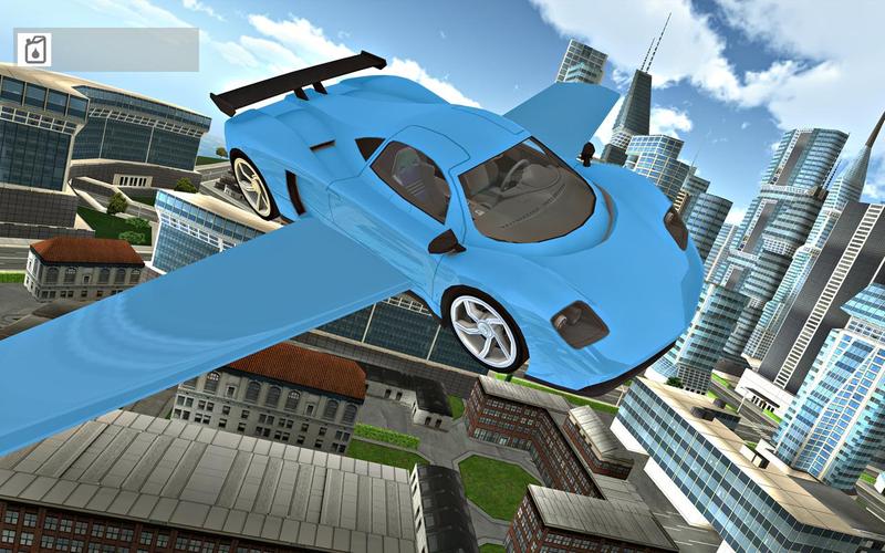 Flying Car Simulator Xtreme 3D Screenshot 1