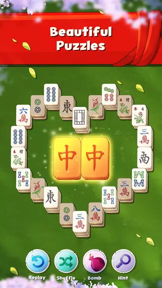 Mahjong Solitaire - Titan Puzzle 2019 Zrzut ekranu 1