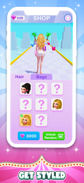 DressUp Run! Mod Ảnh chụp màn hình 0
