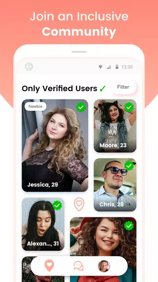 Curvy Singles Dating Screenshot 1