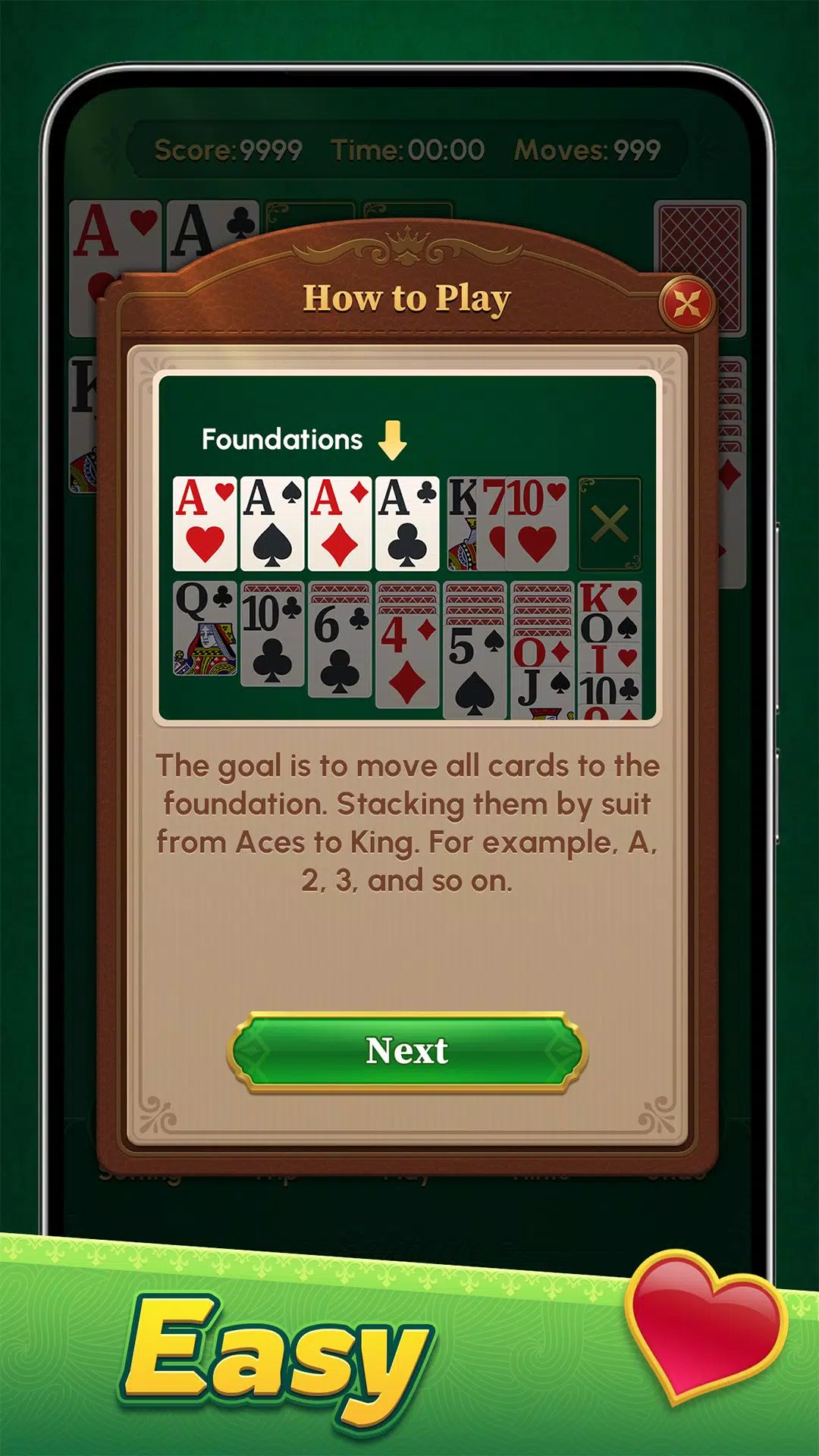 Classic Solitaire: Regal Card Tangkapan skrin 1