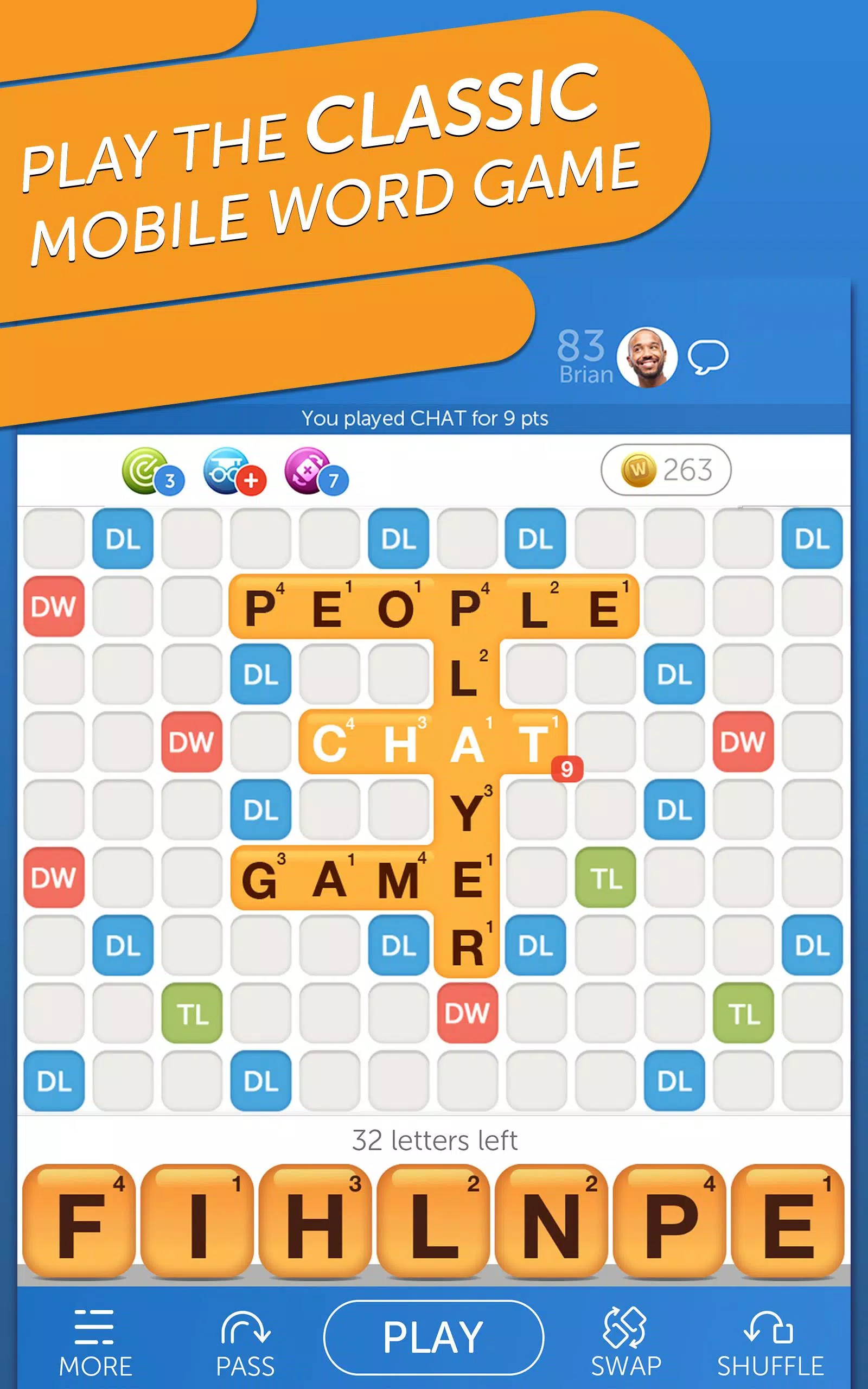 Classic Words ภาพหน้าจอ 0