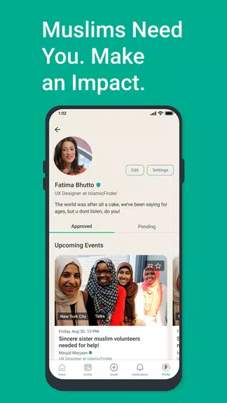 Muslims: Events & Discussions ဖန်သားပြင်ဓာတ်ပုံ 3