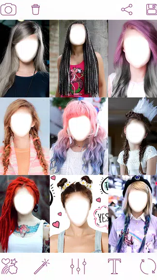 Girls Hairstyles ภาพหน้าจอ 3