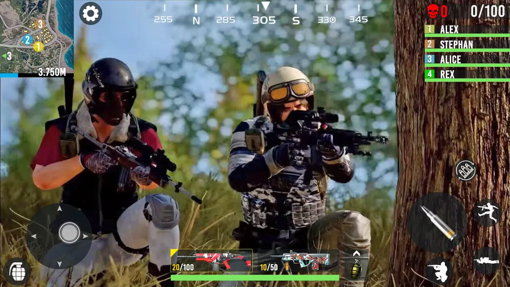 Commando Mission- Multiplayer FPS: Critical Strike ภาพหน้าจอ 3