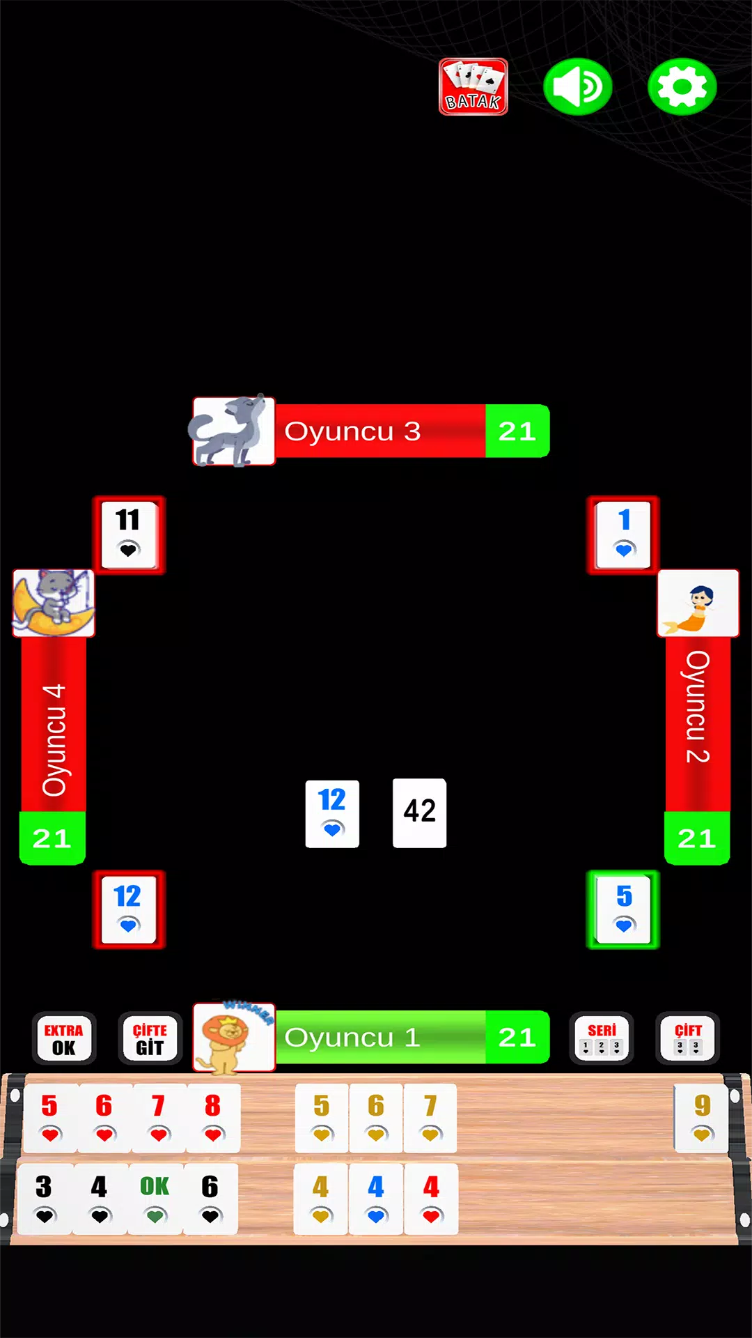 Okey - internetsiz Dikey ekran スクリーンショット 0