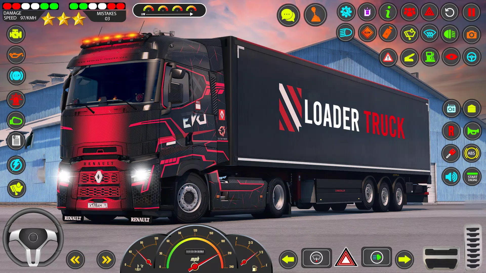 Euro Truck Games Sim 3d ภาพหน้าจอ 1