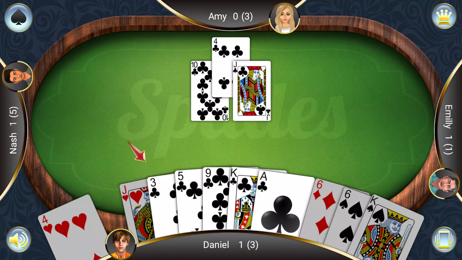 Spades: Card Game ภาพหน้าจอ 0