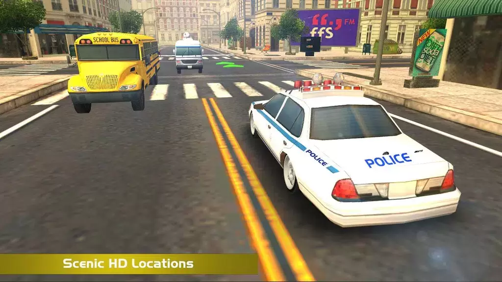 Police Car Sim স্ক্রিনশট 3