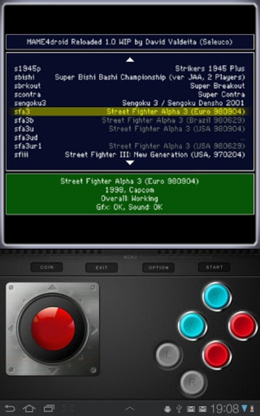 MAME4droid Reloaded Schermafbeelding 0