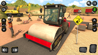 Highway Builder Traffic Road Captura de tela 3