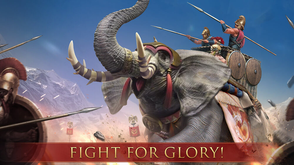 Grand War: Rome Strategy Games Mod स्क्रीनशॉट 0