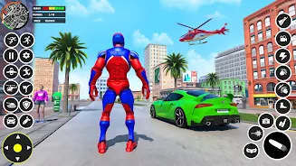 Spider Rescue- Rope Hero games ဖန်သားပြင်ဓာတ်ပုံ 3