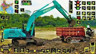 Road Construction Jcb games 3D 스크린샷 1