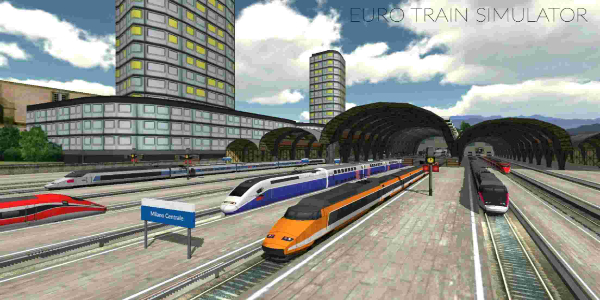 Euro Train Simulator 2 ဖန်သားပြင်ဓာတ်ပုံ 0