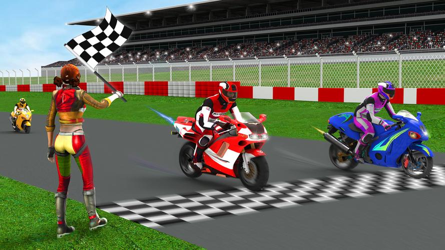 Bike Racing Games-Bike Race 3D Captura de tela 1