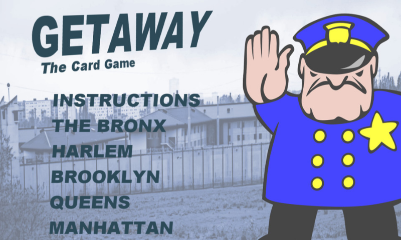 Getaway Card Game Captura de tela 0