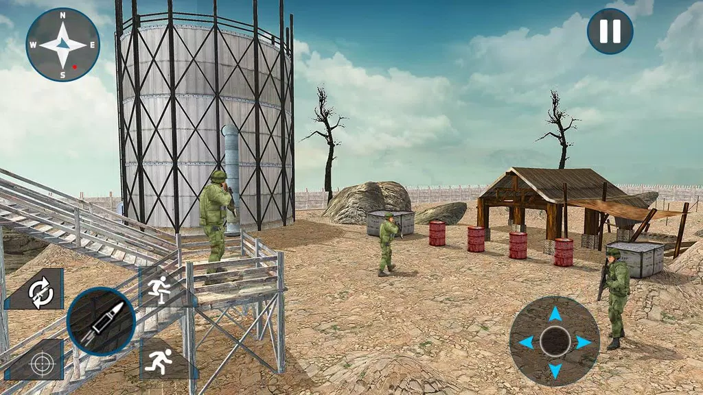 Army Sniper Desert 3D Shooter 2019 스크린샷 0