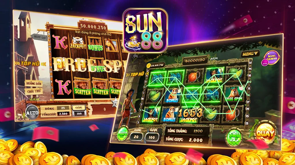 Sun88:đánh bài, nổ hũ, lô đề Zrzut ekranu 1
