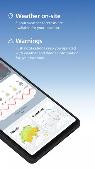 MeteoSwiss Tangkapan skrin 1
