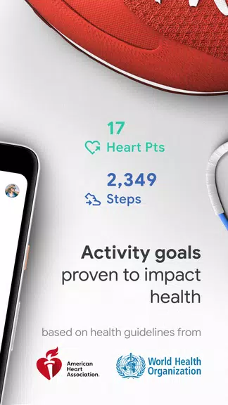 Google Fit: Activity Tracking Ảnh chụp màn hình 1