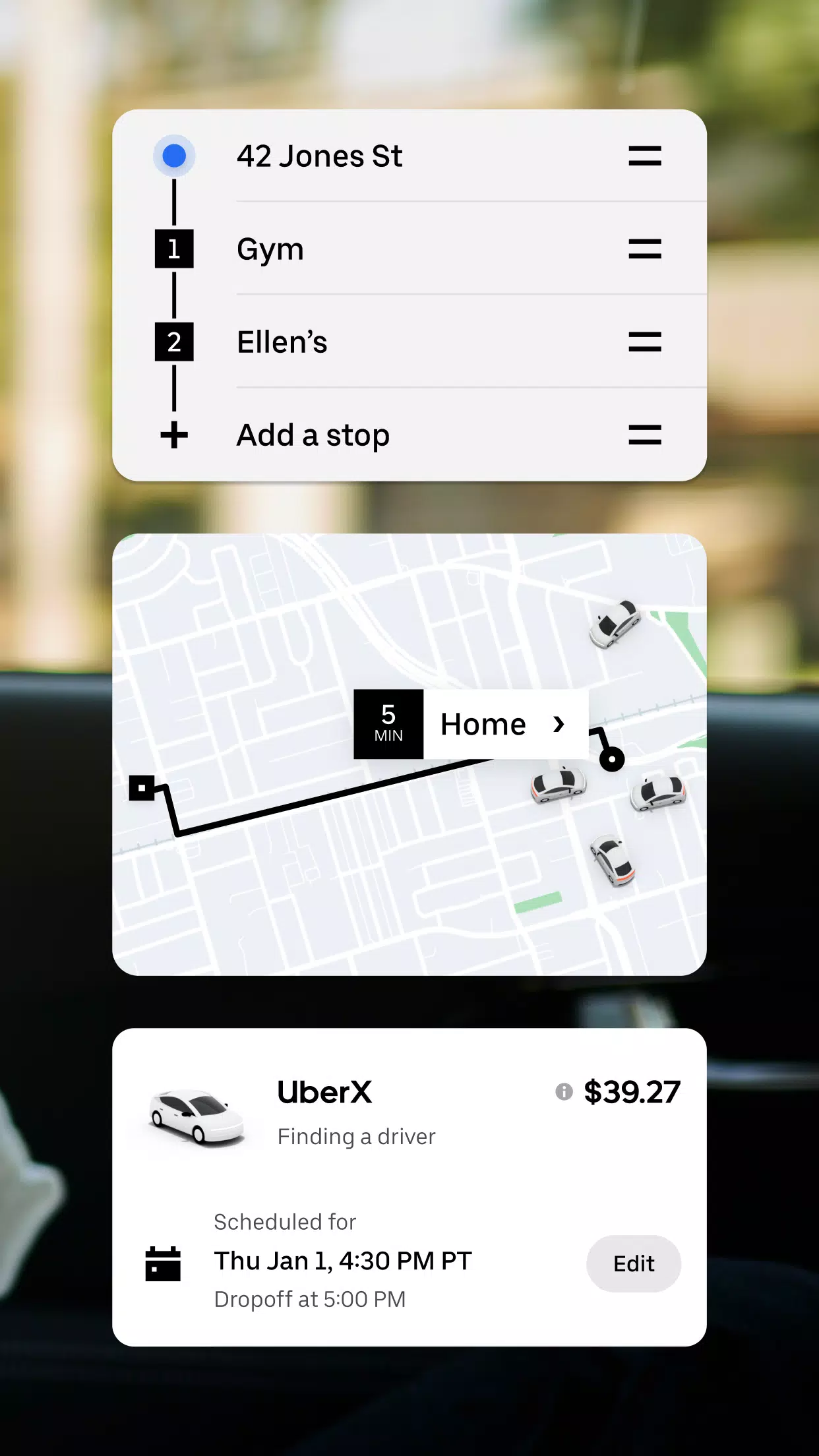 Schermata Uber 1