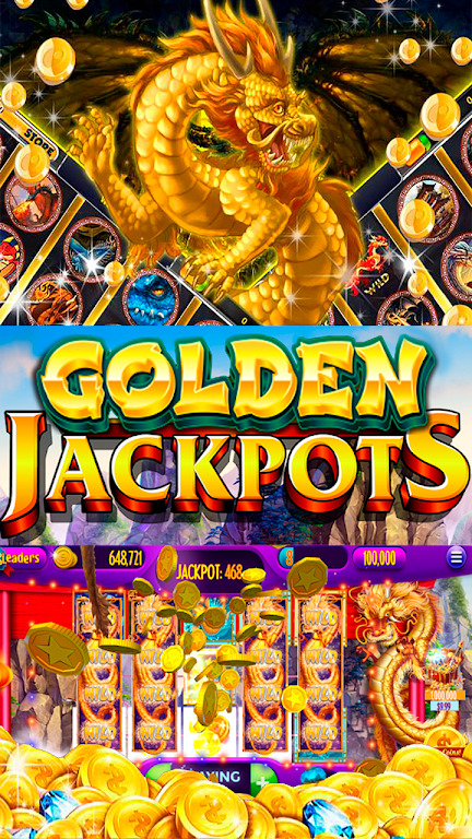 Dragon’s Gold Flames Vegas Casino Slots स्क्रीनशॉट 1