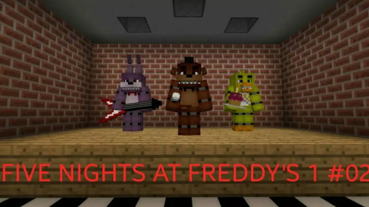 Five Nights At Freddy’s For Minecraft 스크린샷 2