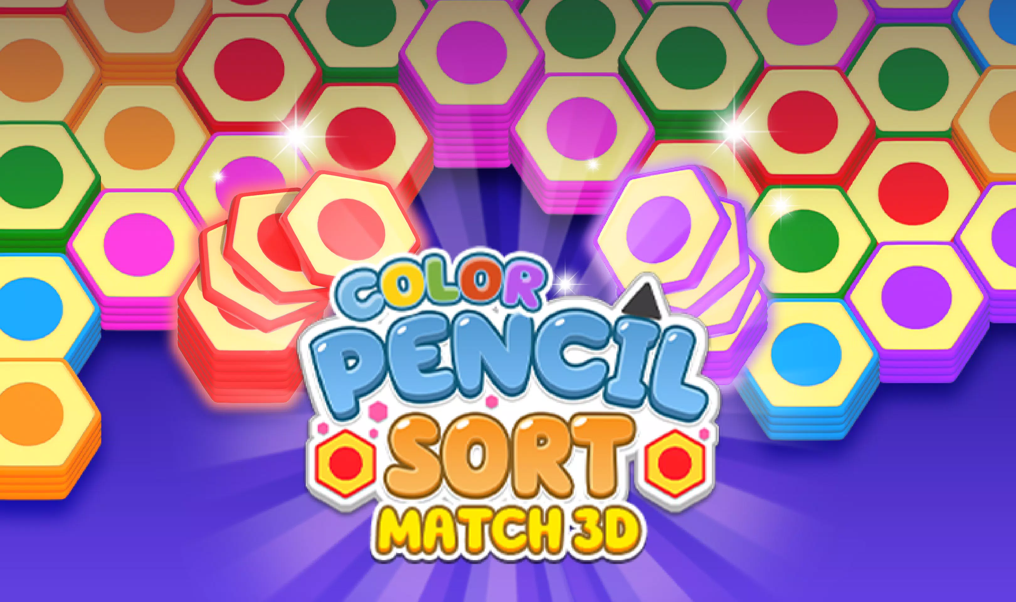 Color Pencil Sort - Match 3D 螢幕截圖 0