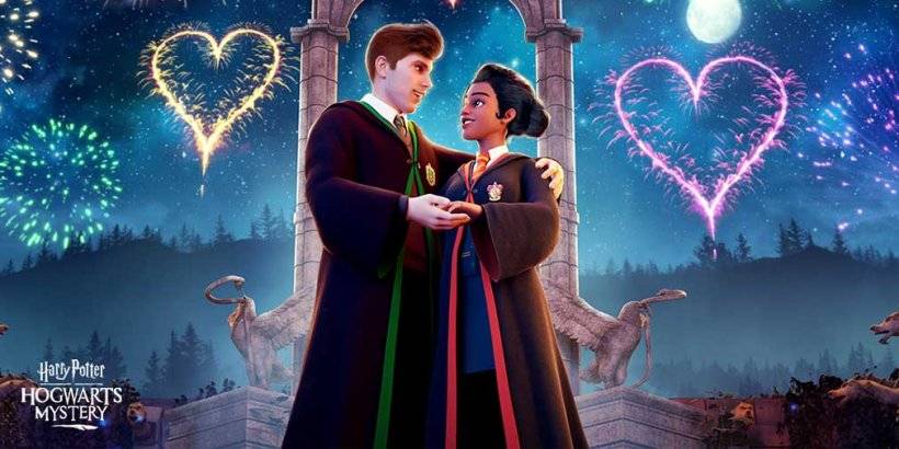 Harry Potter: Misteri Hogwarts, seperti dalam kehidupan sebenar, membolehkan anda bekerja untuk mendapatkan tahap hubungan dalam kemas kini Hari Valentine yang menyeronokkan