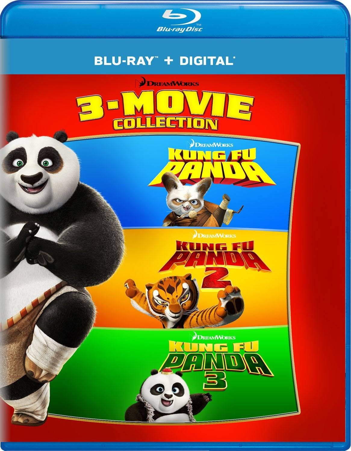 Kung Fu Panda: Bộ sưu tập 3-Movie [Blu-ray]