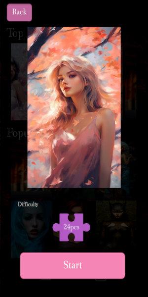 Jigsaw Puzzles AI : AI girls Captura de tela 2