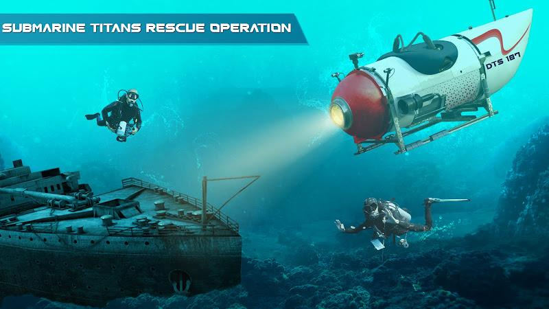 Schermata Submarine Titans Rescue Ship 3