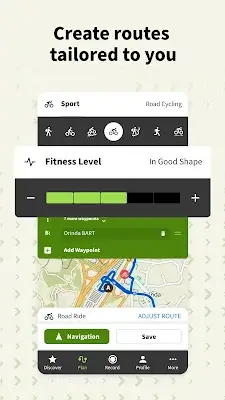 Komoot - Hike, Bike & Run Screenshot 1