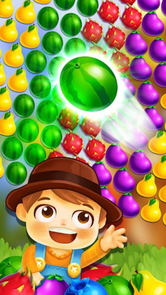 Farm Bubble Shooter Story - Fruits mania Captura de tela 1