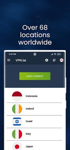 Schermata VPN.lat: Unlimited and Secure 2