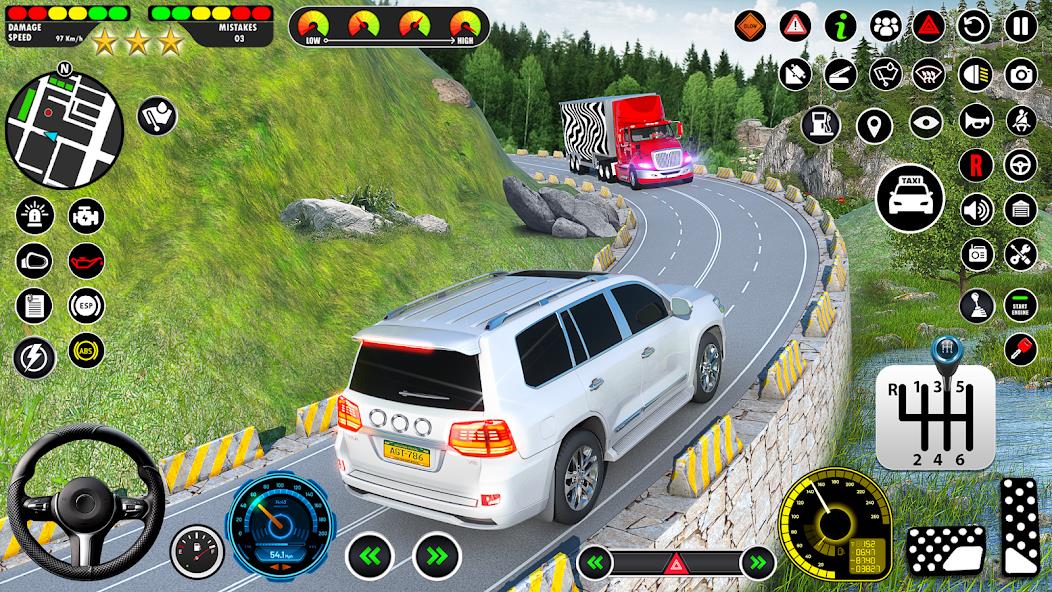 Parking Car Driving School Sim Mod Ekran Görüntüsü 3