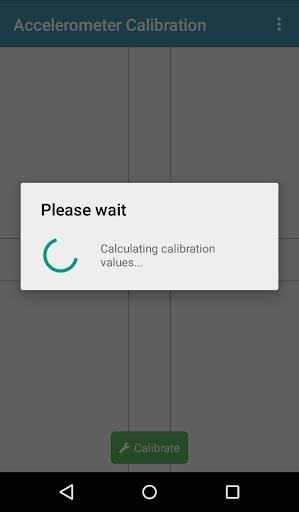 Schermata Accelerometer Calibration 1