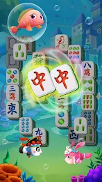 Mahjong Fish Solitaire Match Captura de tela 0