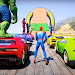 Superhero Tricky Car Stunts