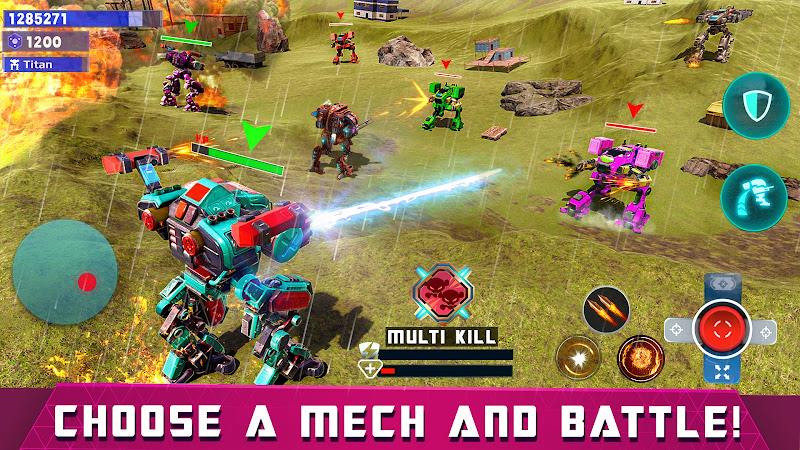 Mech Robot Games - Multi Robot Скриншот 1