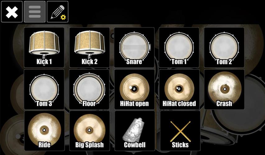 Drums real kit Captura de pantalla 3