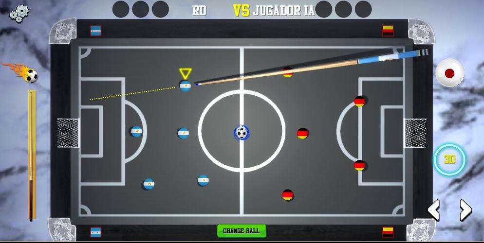 FOOTPOOL:  Soccer & billiards Capture d'écran 3
