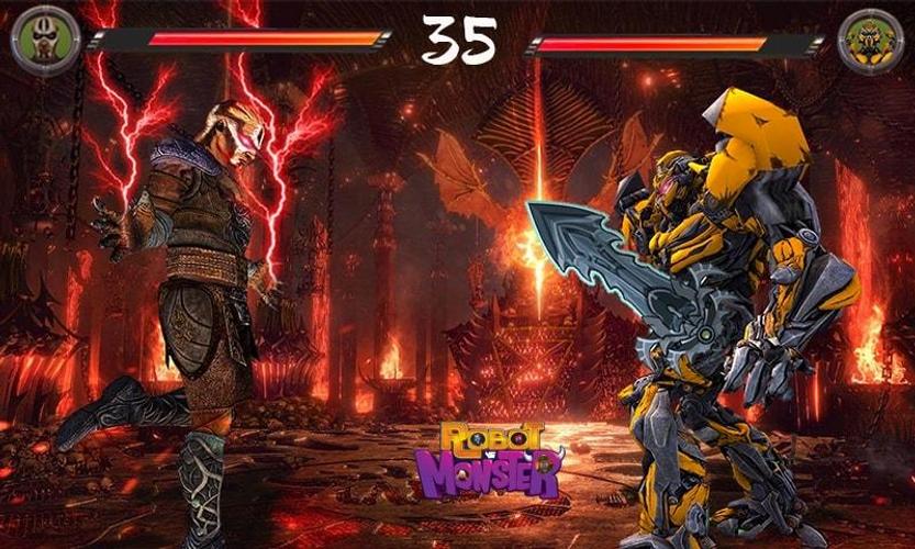 Monster vs Robot Extreme Fight スクリーンショット 1