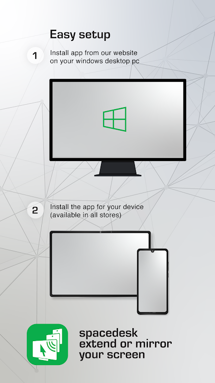 spacedesk - USB Display for PC Capture d'écran 0