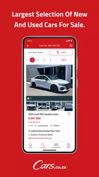 Cars.co.za Captura de pantalla 2