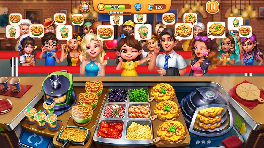 Schermata Cooking City: Restaurant Games 1